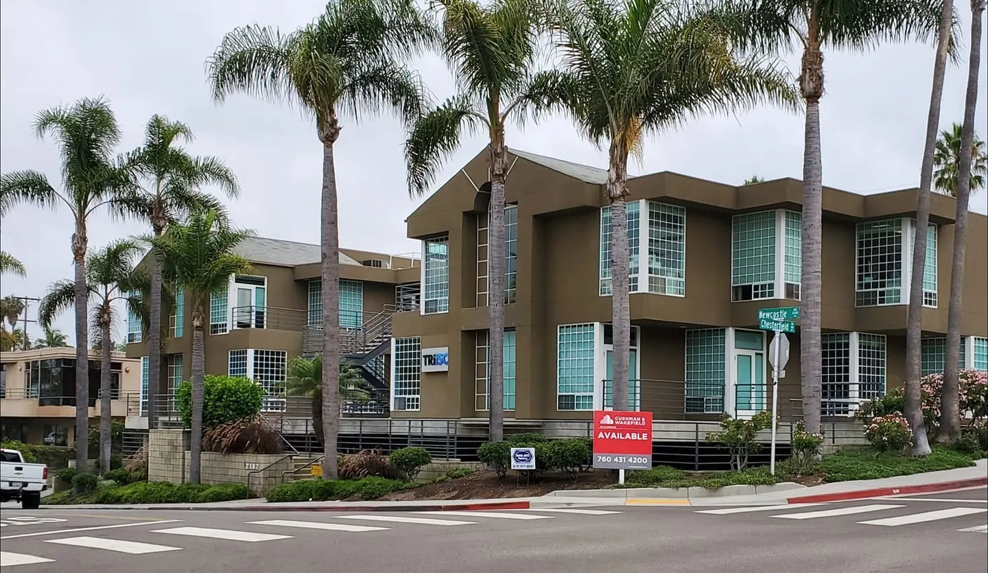 Curb appeal refresh on a three-story building